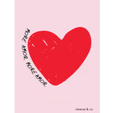 More Amor - Valentine's Day A4 Print